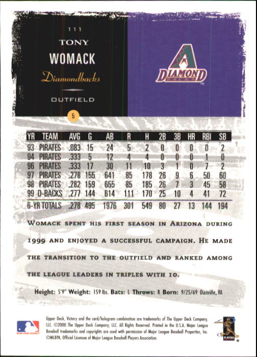 B3902- 2000 Upper Deck Victory BB #s 1-250 +Rookies -You Pick- 15+ FREE US SHIP - Bild 221 von 496