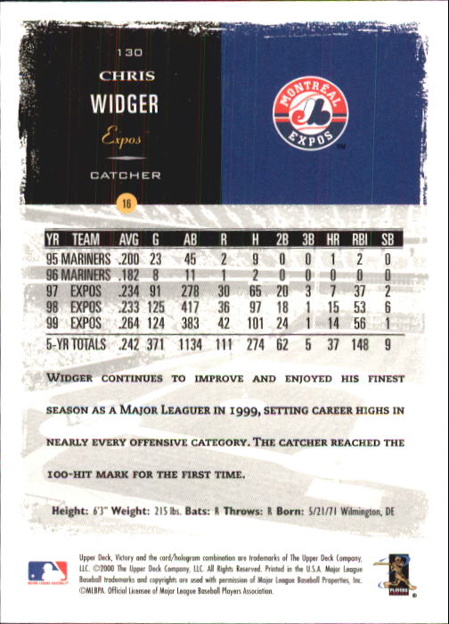 B3902- 2000 Upper Deck Victory BB #s 1-250 +Rookies -You Pick- 15+ FREE US SHIP - Bild 259 von 496
