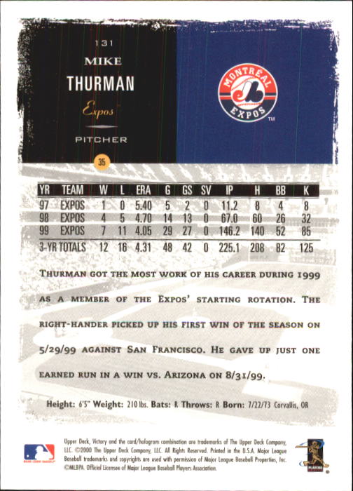 B3902- 2000 Upper Deck Victory BB #s 1-250 +Rookies -You Pick- 15+ FREE US SHIP - Bild 261 von 496