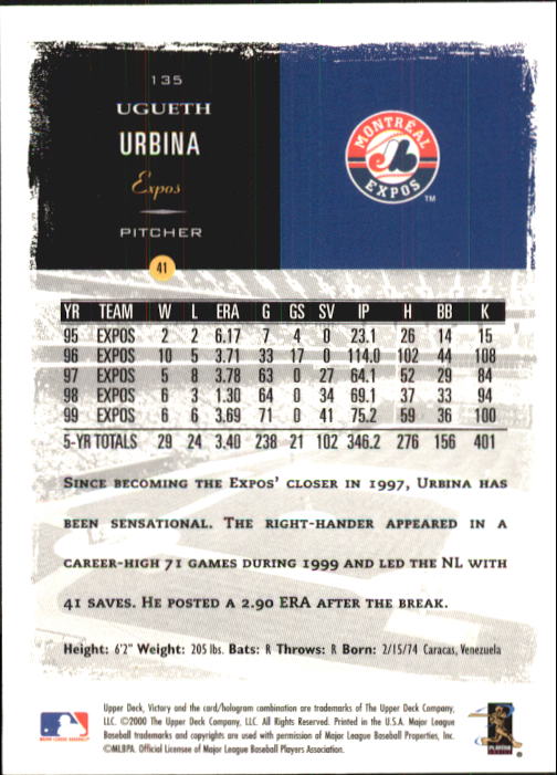 B3902- 2000 Upper Deck Victory BB #s 1-250 +Rookies -You Pick- 15+ FREE US SHIP - Bild 269 von 496