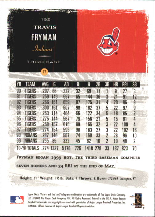B3902- 2000 Upper Deck Victory BB #s 1-250 +Rookies -You Pick- 15+ FREE US SHIP - Bild 303 von 496