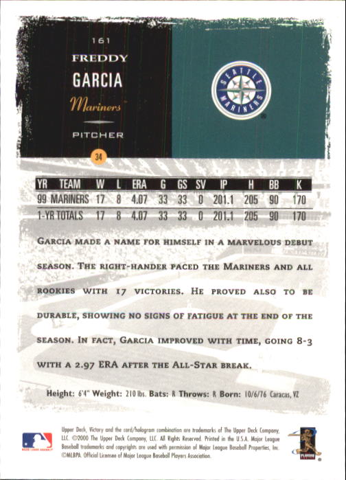 B3902- 2000 Upper Deck Victory BB #s 1-250 +Rookies -You Pick- 15+ FREE US SHIP - Bild 321 von 496