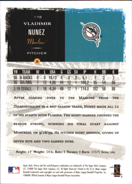 B3902- 2000 Upper Deck Victory BB #s 1-250 +Rookies -You Pick- 15+ FREE US SHIP - Bild 355 von 496