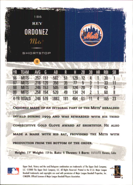 B3902- 2000 Upper Deck Victory BB #s 1-250 +Rookies -You Pick- 15+ FREE US SHIP - Bild 369 von 496