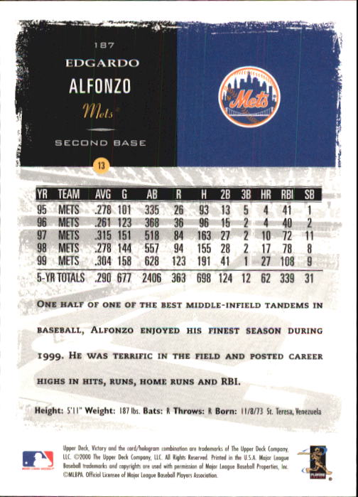 B3902- 2000 Upper Deck Victory BB #s 1-250 +Rookies -You Pick- 15+ FREE US SHIP - Bild 371 von 496