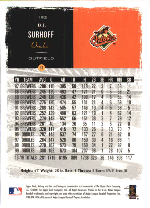 B3902- 2000 Upper Deck Victory BB #s 1-250 +Rookies -You Pick- 15+ FREE US SHIP - Bild 383 von 496
