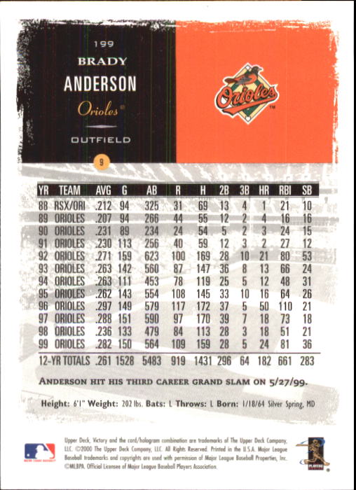 B3902- 2000 Upper Deck Victory BB #s 1-250 +Rookies -You Pick- 15+ FREE US SHIP - Bild 395 von 496