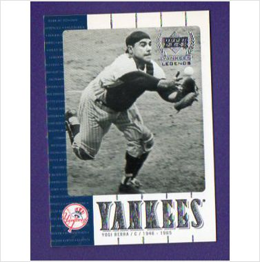 2000 Upper Deck Yankees Legends #5 Yogi Berra