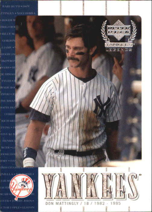2000 Upper Deck Yankees Legends #6 Don Mattingly