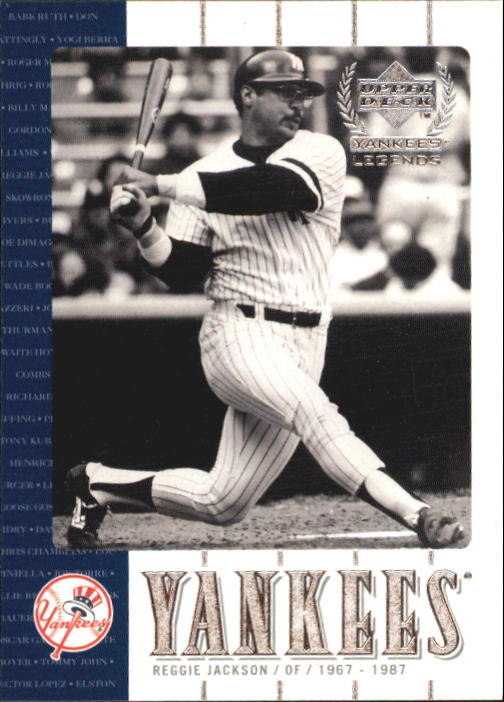 2000 Upper Deck Yankees Legends #7 Reggie Jackson