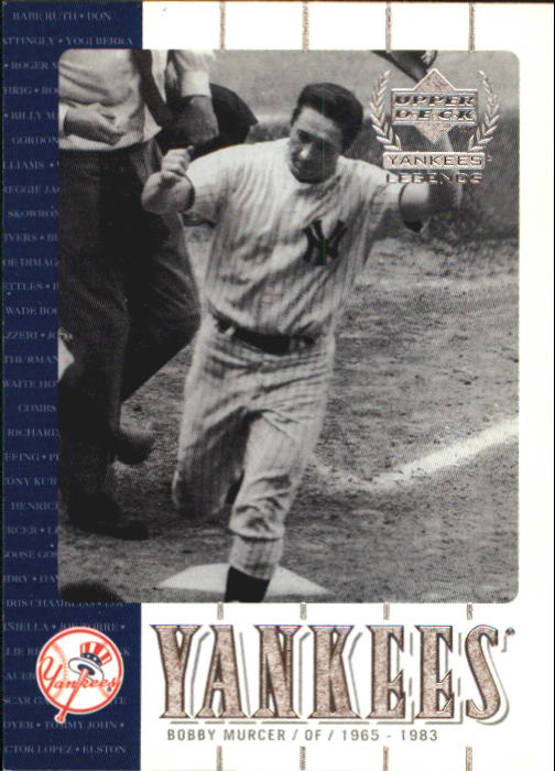 2000 Upper Deck Yankees Legends #29 Bobby Murcer