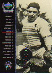 2000 Upper Deck Yankees Legends #56 Yogi Berra MN