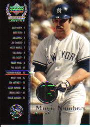 2000 Upper Deck Yankees Legends #60 Thurman Munson MN