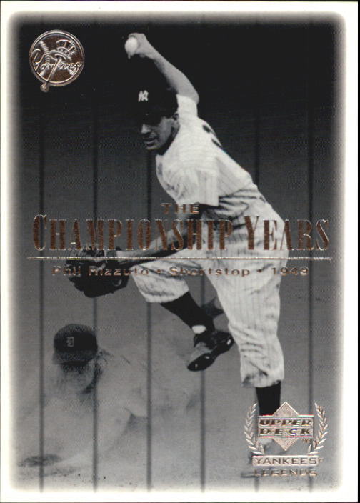 2000 Upper Deck Yankees Legends #77 Phil Rizzuto '49 TCY