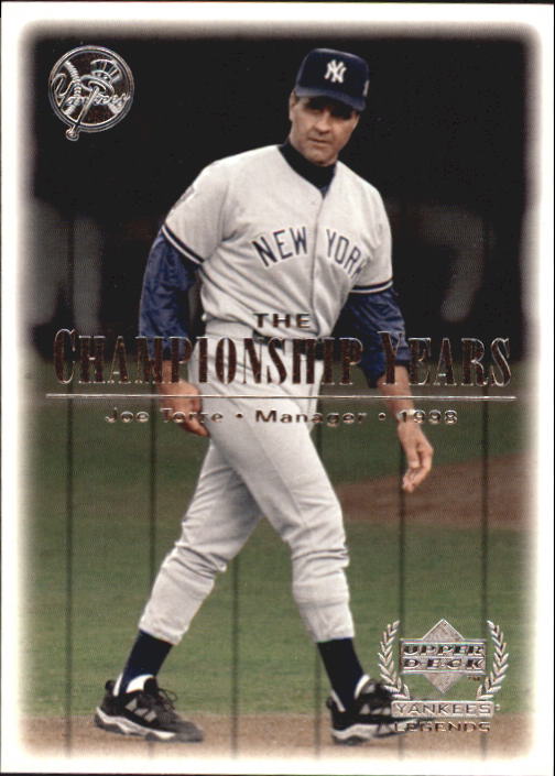 2000 Upper Deck Yankees Legends #89 Joe Torre '98 TCY