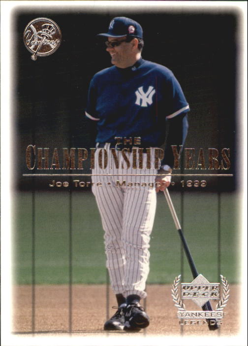 2000 Upper Deck Yankees Legends #90 Joe Torre '99 TCY