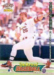 2000 Pacific Backyard Baseball #7 Mark McGwire