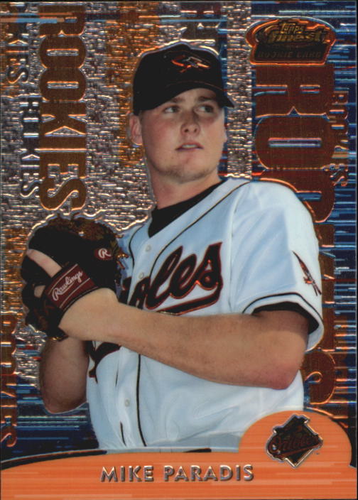 2000 Finest #113 Mike Paradis
