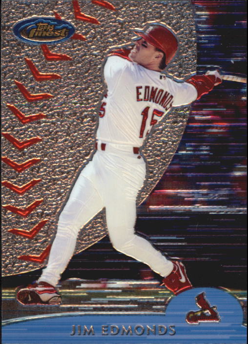 2000 Finest #149 Jim Edmonds