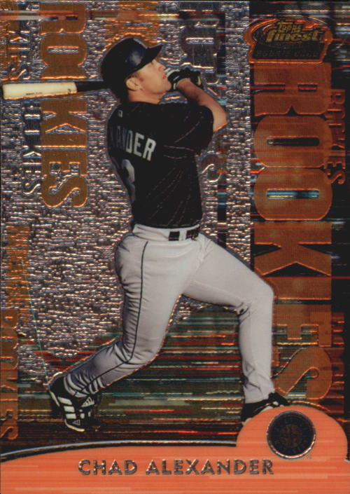 2000 Finest #254 Chad Alexander