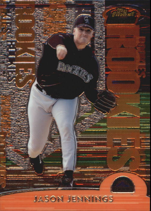 2000 Finest #260 Jason Jennings