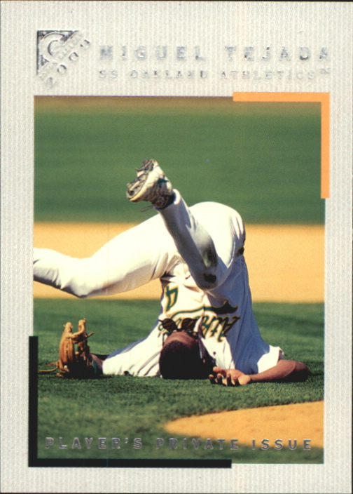2000 Topps Gallery Player's Private Issue #14 Miguel Tejada