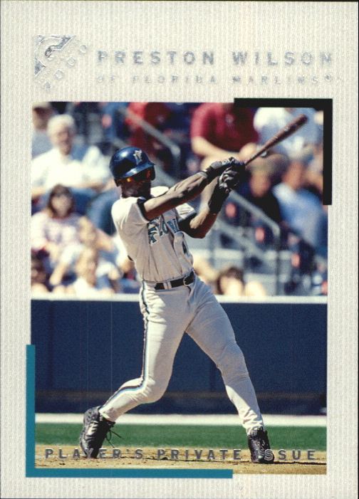 2000 Topps Gallery Player's Private Issue #44 Preston Wilson