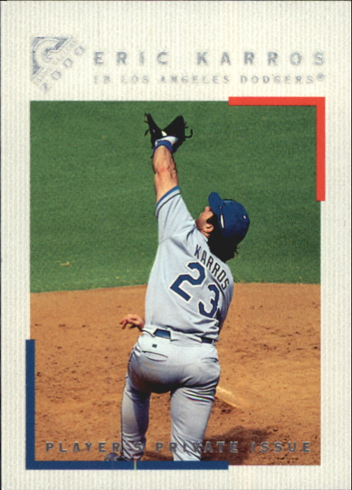 2000 Topps Gallery Player's Private Issue #81 Eric Karros