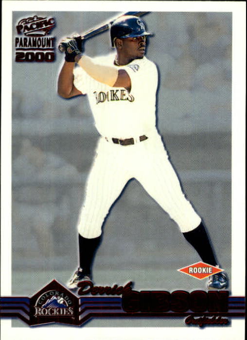 2000 Paramount Ruby #78 Derrick Gibson