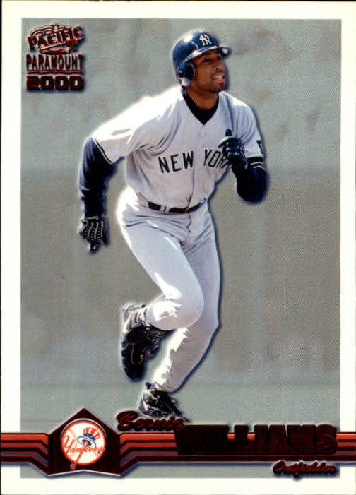 2000 Paramount Ruby #166 Bernie Williams