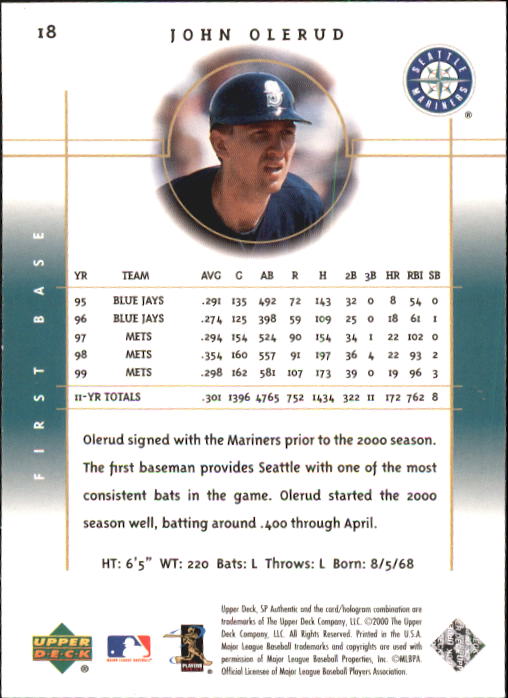A1283- 2000 SP Authentic BB Card #s 1-195 +Inserts -You Pick- 15+ FREE US SHIP - Picture 37 of 215