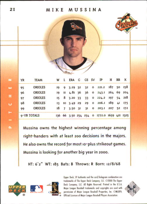 A1283- 2000 SP Authentic BB Card #s 1-195 +Inserts -You Pick- 15+ FREE US SHIP - Picture 41 of 215