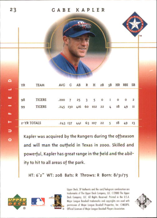 A1283- 2000 SP Authentic BB Card #s 1-195 +Inserts -You Pick- 15+ FREE US SHIP - Picture 45 of 215