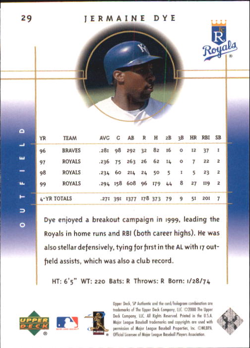 A1283- 2000 SP Authentic BB Card #s 1-195 +Inserts -You Pick- 15+ FREE US SHIP - Picture 57 of 215