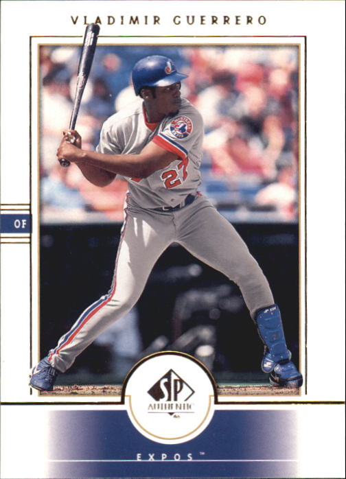 2000 SP Authentic #63 Vladimir Guerrero