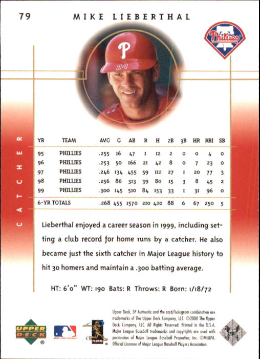 A1283- 2000 SP Authentic BB Card #s 1-195 +Inserts -You Pick- 15+ FREE US SHIP - Picture 153 of 215