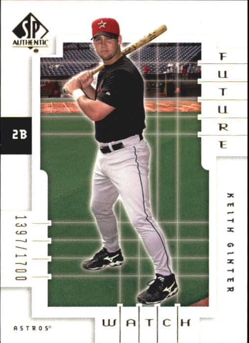 2000 SP Authentic #154 Keith Ginter FW RC