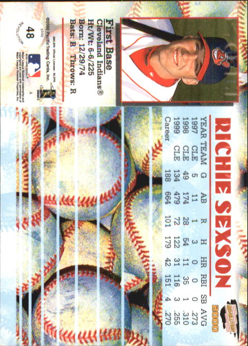 A2057- 2000 Revolution BB Card #s 1-150 +Inserts-You Pick- 15+ FREE US SHIP - Picture 87 of 273