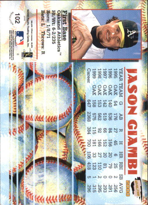 A2057- 2000 Revolution BB Card #s 1-150 +Inserts-You Pick- 15+ FREE US SHIP - Picture 183 of 273