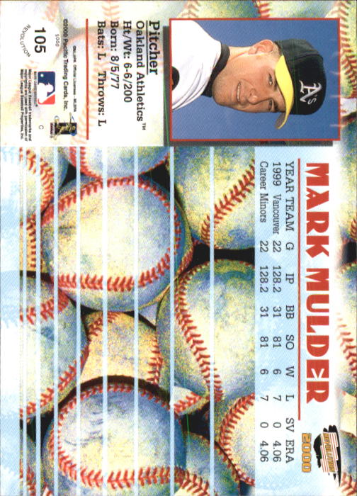A2057- 2000 Revolution BB Card #s 1-150 +Inserts-You Pick- 15+ FREE US SHIP - Picture 189 of 273