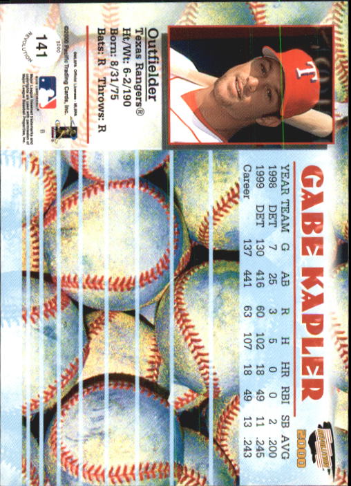 A2057- 2000 Revolution BB Card #s 1-150 +Inserts-You Pick- 15+ FREE US SHIP - Picture 257 of 273