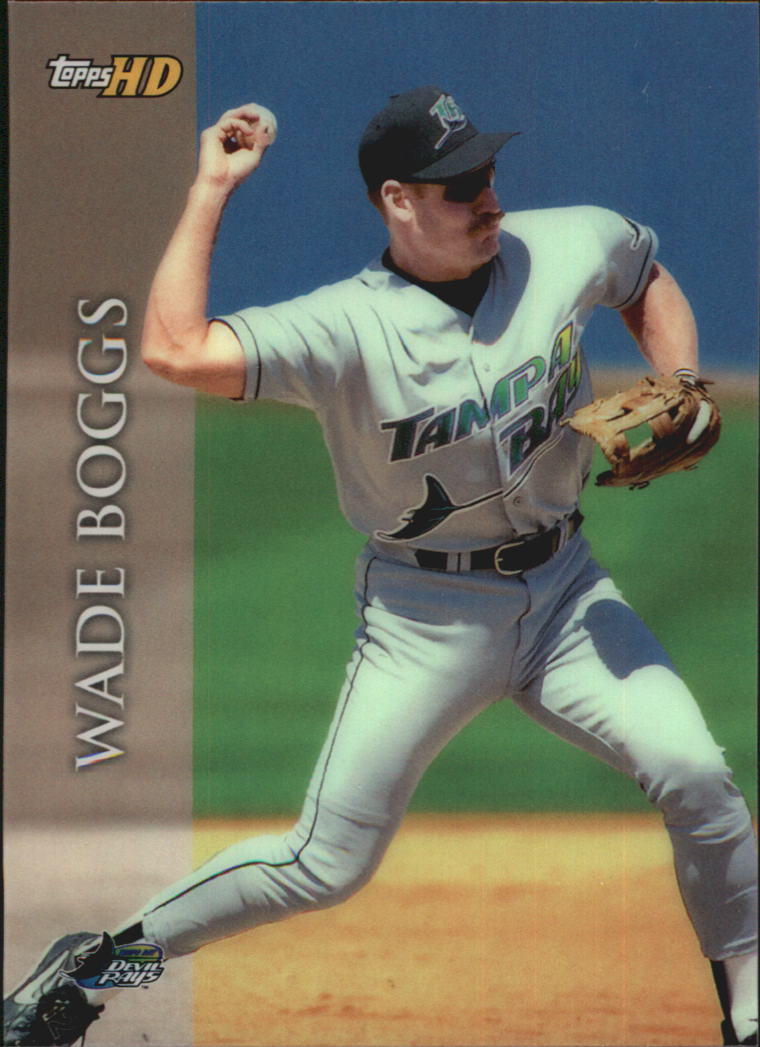 Wade Boggs cards (1989-2024) Red Sox Yankees Rays - You Choose