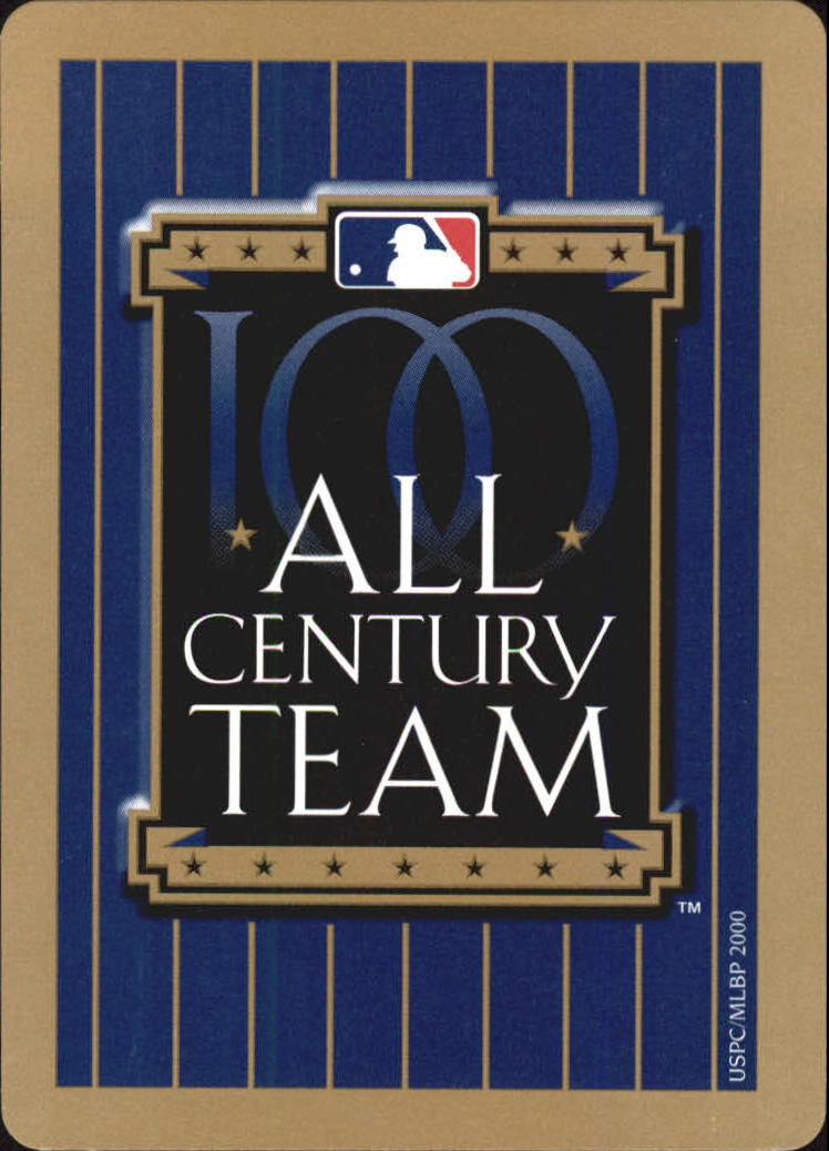 2000 U.S. Playing Card All Century Team #2H Whitey Ford back image