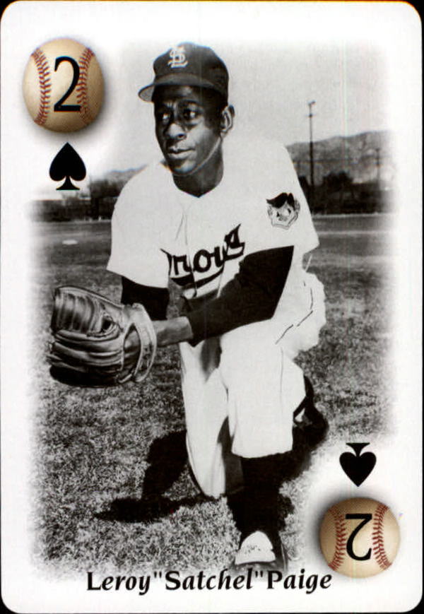 2000 U.S. Playing Card All Century Team #2S Satchel Paige