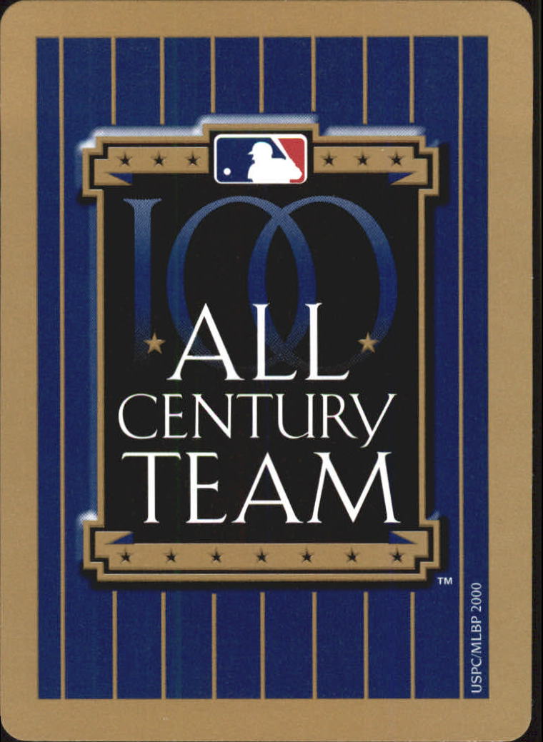 2000 U.S. Playing Card All Century Team #7H Carl Hubbell back image