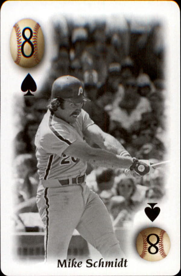 2000 U.S. Playing Card All Century Team #8S Mike Schmidt