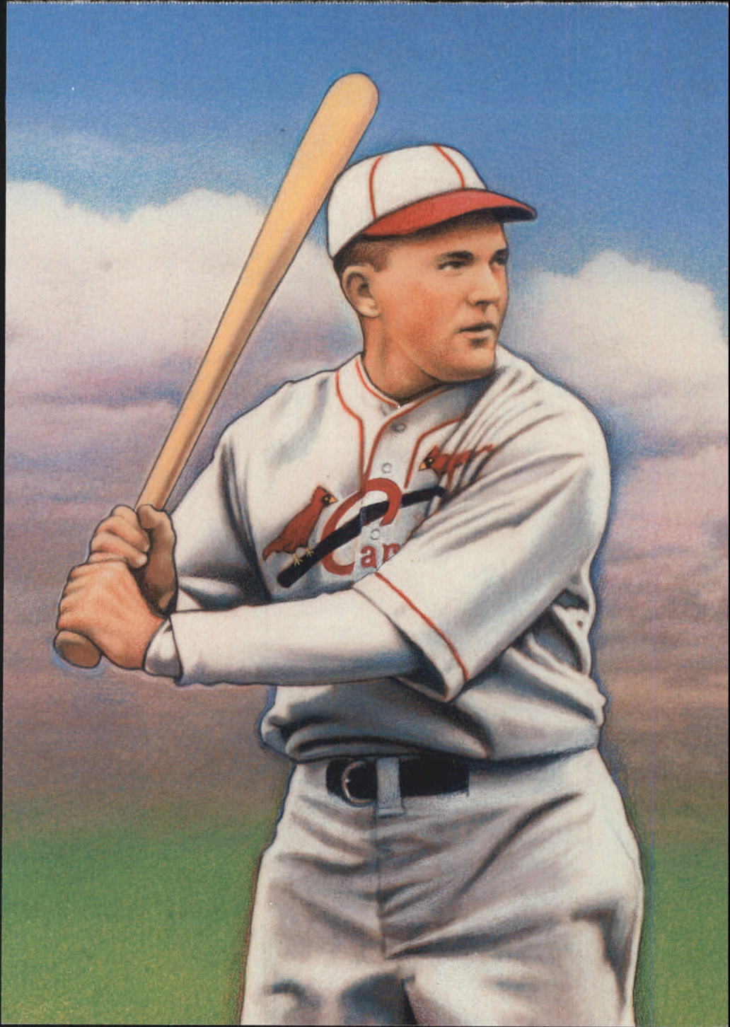 2000 USPS Legends of Baseball Postcards #10 Rogers Hornsby