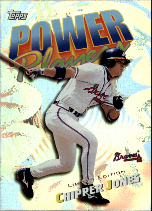 2000 Topps Limited Power Players #P15 Chipper Jones