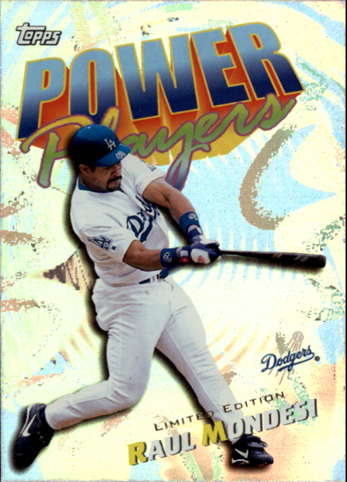 2000 Topps Limited Power Players #P19 Raul Mondesi