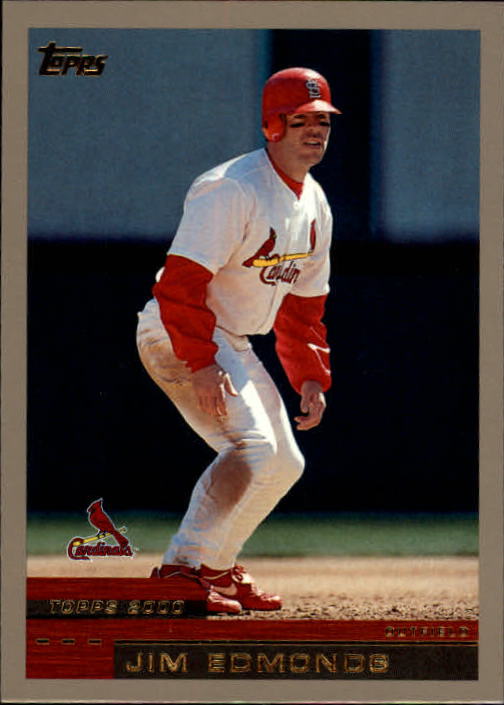 2000 Topps Traded #T91 Jim Edmonds Cards